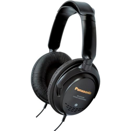 Imagen principal de Panasonic RP-HTF295E-K Auriculares de Diadema Cerrados, Cable Largo, S