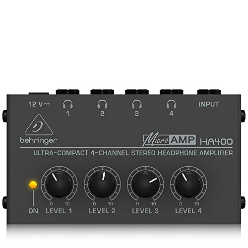 Imagen principal de Best Price Square Headphone Amplifier, 4 CH Stereo HA400 by BEHRINGER