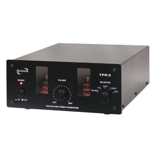 Imagen principal de Dynavox TPR-3 Preamplificador Amplificador AUX Negro