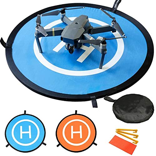 Imagen principal de Pista de aterrizaje de drones, 30/75cm Impermeable Helicoptero Plegabl