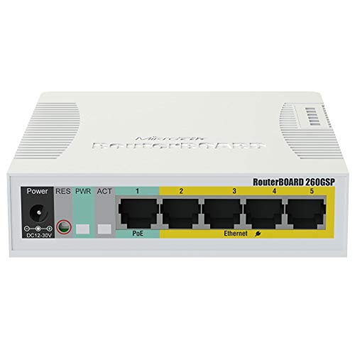 Imagen principal de Mikrotik RB260GSP Gestionado Gigabit Ethernet (10/100/1000) Energía s