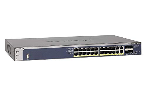 Imagen principal de Netgear GSM7226LP-100NES - Switch de Red ProSAFE (24 Puertos Ethernet 