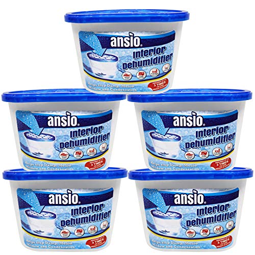 Imagen principal de ANSIO Deshumidificador, blanco,Eliminador de condensación absorbentes