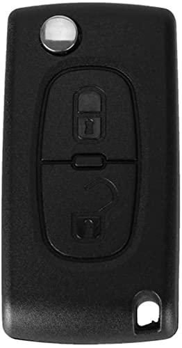 Imagen principal de 2 Boton Carcasa del mando para PEUGEOT 206 107 207 307 407 CITROEN C2 