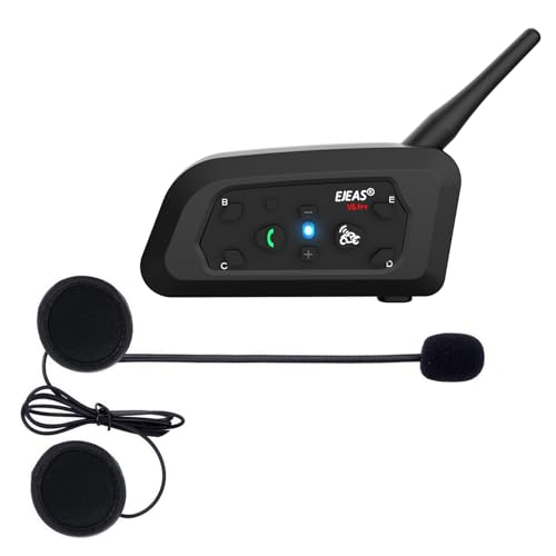 Imagen principal de Ejeas V6 Pro Intercomunicador Bluetooth para Motocicletas, Gama Comuni