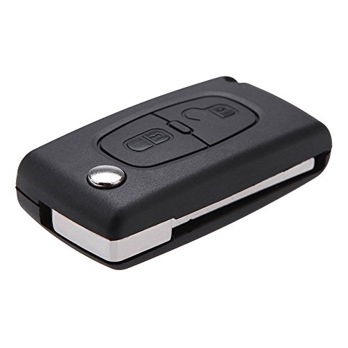 Imagen principal de 2 Botón Carcasa del Mando Pra Peugeot 206 107 207 307 407 Citroen C2 