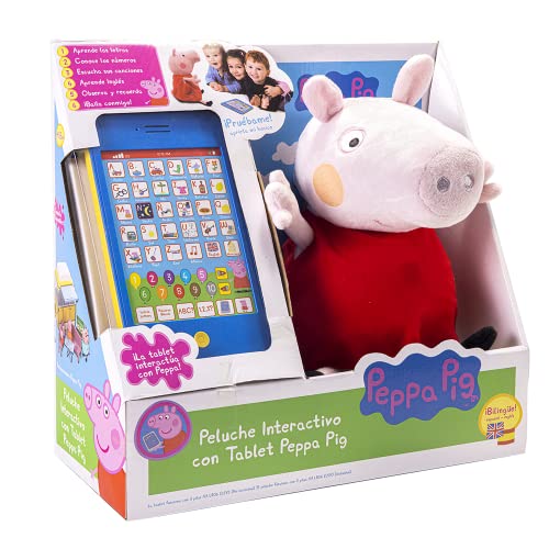 Imagen principal de PEPPA PIG- Peluche Interactivo con Tablet Peppa Pig (voz en castellano