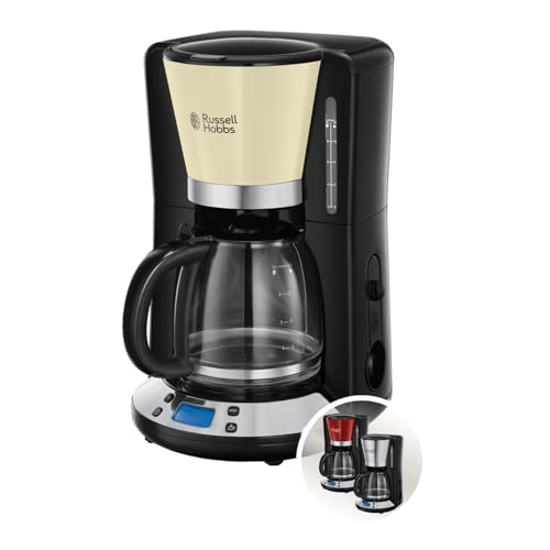 Imagen principal de Russell Hobbs Cafetera de Goteo Colours Plus - 15 Tazas, Jarra Cristal