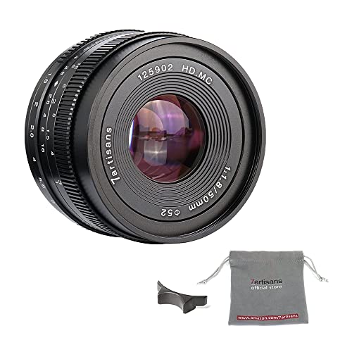 Imagen principal de 7artisans F1.8 APS-C - Lente Fija Manual de 50 mm para cámaras Fuji X