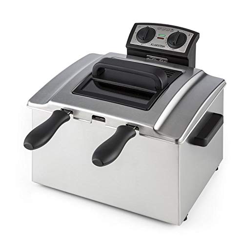 Imagen principal de Klarstein QuickPro XXL 3000 Freidora - Tanque 5 L, Potencia 3000 W, Te