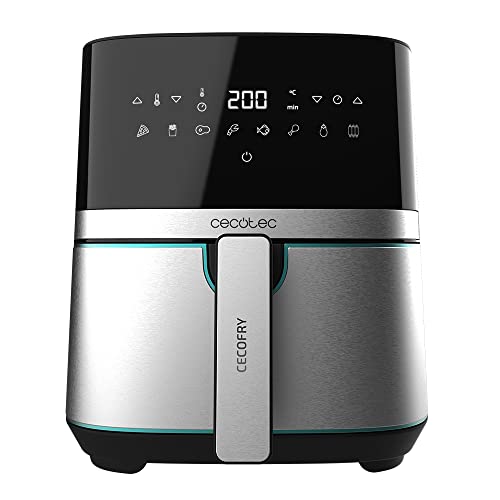 Imagen principal de Cecotec Freidora de Aire sin Aceite de 5,5 L Cecofry Full Inox 5500 Ai