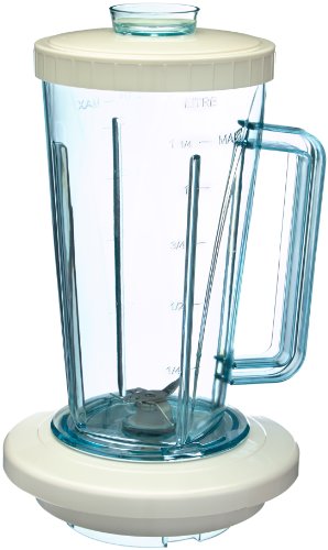 Imagen principal de Moulinex A32804 Vaso de batidora, 1.25 litros, Plástico, Blanco/Trans