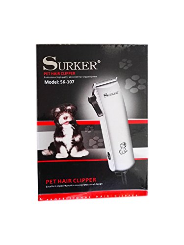 Imagen principal de MAQUINA CORTAPELO PROFESIONAL PARA ANIMALES MASCOTAS SURKER SK-107