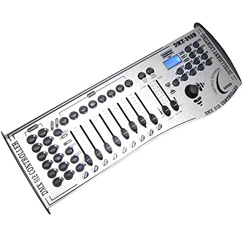Imagen principal de Cablematic - Controlador DMX 512 de 8 deslizadores DMX-240B
