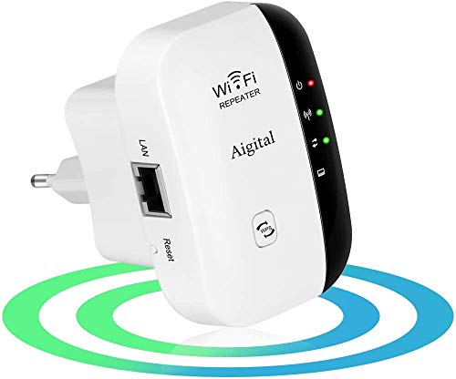Imagen principal de Aigital Repetidor de Red WiFi Amplificador de Cobertura 300Mbps/ 2.4GH