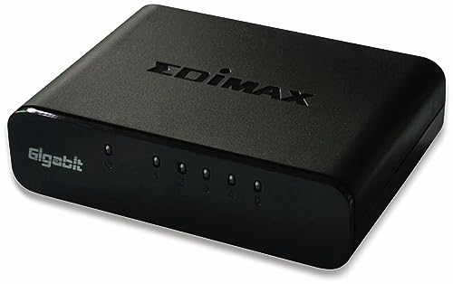 Imagen principal de EDiMAX ES-5500G V3 - Conmutador de Escritorio Gigabit de 5 Puertos
