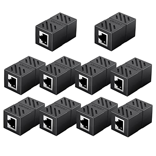 Imagen principal de UGREEN 10 Unidades Adaptador RJ45 Hembra a Hembra, Conector RJ45 Hembr