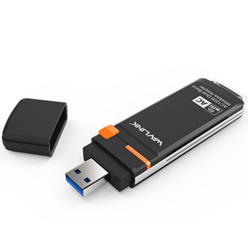 Imagen principal de WAVLINK - Adaptador WiFi AC1300 (USB 3.0, Doble Banda, 2,4 GHz, 300 Mb