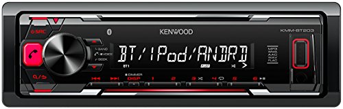 Imagen principal de Kenwood KMM-BT203 - Radio para coche, color negro