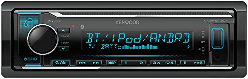 Imagen principal de Kenwood KMM-BT304 - Radio para Coche, Color Negro