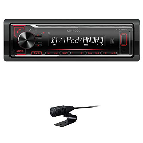 Imagen principal de Kenwood Electronics KMM-BT204 50W- Receptor multimedia para coche (Blu