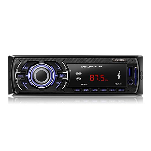 Imagen principal de LESHP coche estéreo con Bluetooth, in-dash Single DIN Radio de coche,
