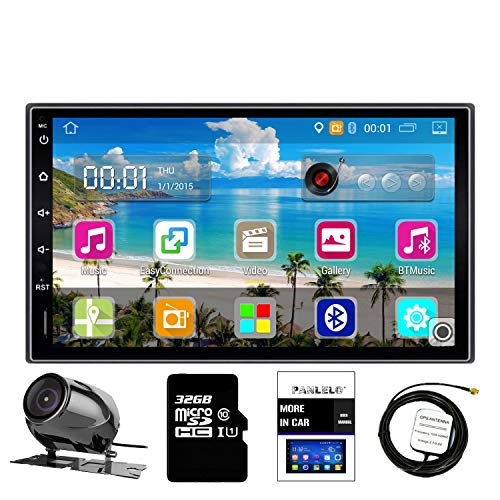 Imagen principal de Panlelo PA09YZ32, In Dash 2 DIN 7 Pulgadas Completo HD Pantalla Táxil