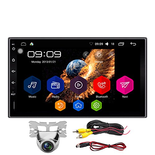 Imagen principal de KX09CA Android 6.0 Car Stereo Quad Core 2 Din 7 Pulgadas HD Touch Scre