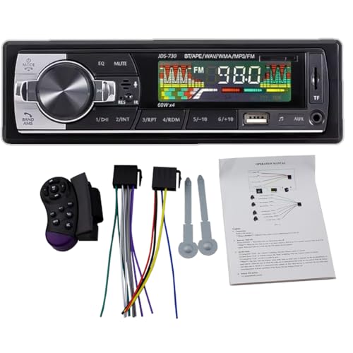 Imagen principal de PolarLander Radio de Coche Bluetooth 12V Autoradio Estéreo En el Tabl