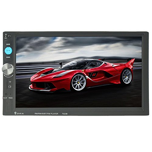 Imagen principal de Polarlander coche 7 pulgadas HD 2DIN Bluetooth coche estéreo MP5 repr