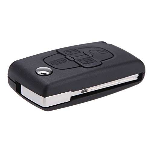 Imagen principal de TOOGOO 4 botones Cascara de llave Caja de llave Llavero de coche remot