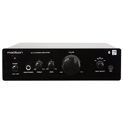 Imagen principal de Madison MAD1000 - Amplificador Hi-Fi (con estéreo, Bluetooth y NFC 2 