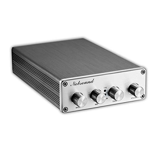 Imagen principal de Nobsound Preamplificador de audio estéreo digital Hi-Fi con control d