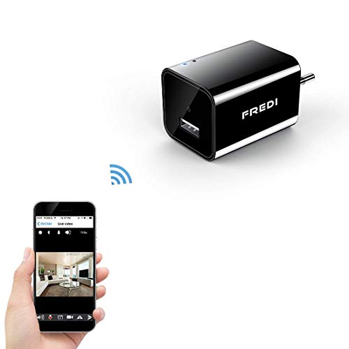 Imagen principal de Fredi ? 1080P Wifi Cámara oculta espía HD con forma de adaptador de 