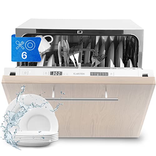 Imagen principal de Klarstein Amazonia Pequeño con Instalacion Empotrable, Mini Lavavajil