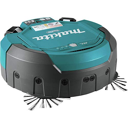 Imagen principal de Robot aspirador inalámbrico Makita de 1 pieza, turquesa/negro, DRC200