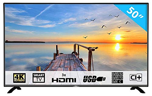 Imagen principal de HKC 50F1 : 127 cm (50 Pulgadas) Smart-TV (4K Ultra HD, TripleTuner, Ci