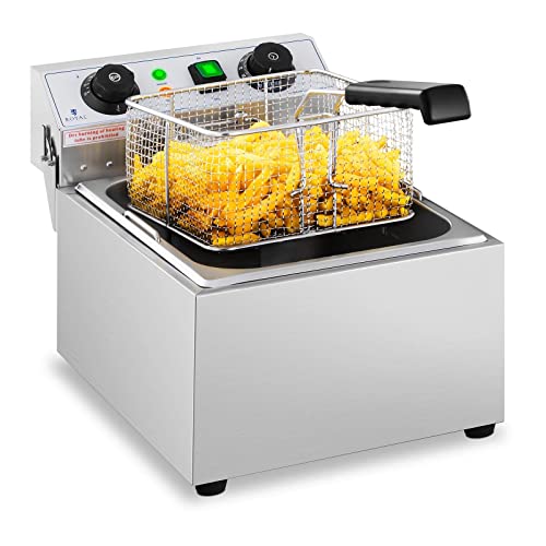Imagen principal de Royal Catering Freidora Eléctrica Para Hostelería 10 Litros 230 V RC