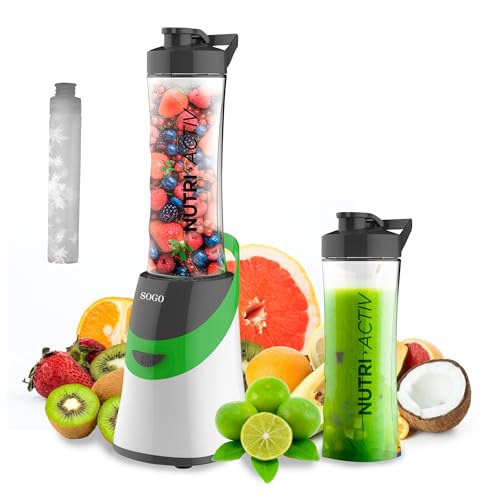 Imagen principal de Sogo Batidora de Vaso para Verduras y Frutas 0.6L - Licuadoras para Zu