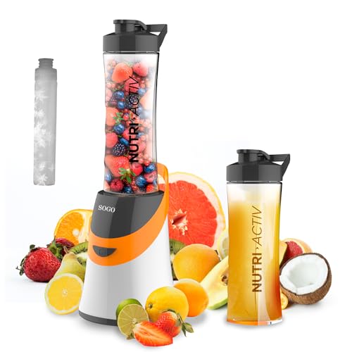 Imagen principal de Sogo Batidora de Vaso para Verduras y Frutas 0.6L - Licuadoras para Zu