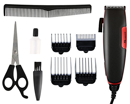 Imagen principal de Surker - Cortapelos profesional con cable con 4 peines para cortar el 