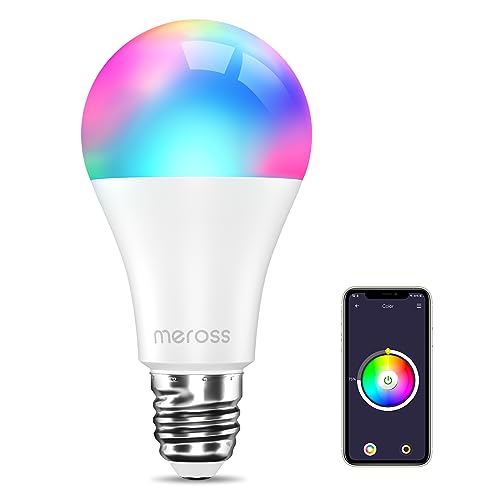 Imagen principal de Meross - Bombilla LED multicolor, inteligente, WiFi, regulable, mando 