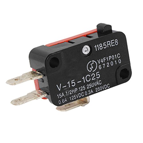 Imagen principal de TOOGOO(R) Mini V-15-1C25 Micro-interruptor del boton de pin SPDT de au