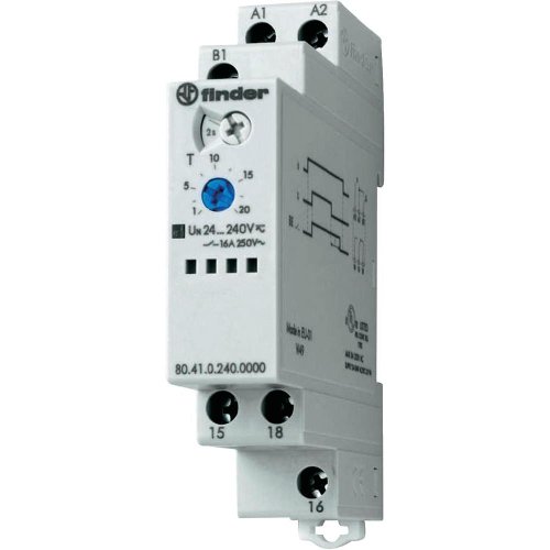 Imagen principal de Finder serie 80 - Temporizador monofunción retardo desconexion 24vac/