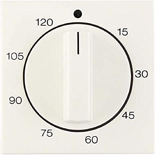 Imagen principal de Hager s1 - Placa central mando temporizador 120 minutos brillo blanco