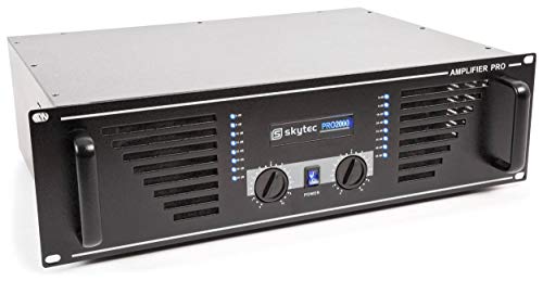 Imagen principal de Skytec SKY-2000B - Amplificador de audio (2.0, 0,5%, 98 Db, 230 V, 50 
