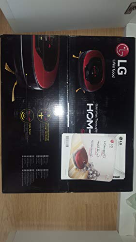Imagen principal de LG VR8601RR Sin Bolsa 0.6L Negro, Rojo aspiradora robotizada - aspirad